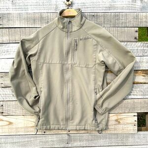 Men’s Columbia sportswear soft shell fleece jacket Size S